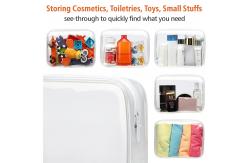 China High quality Multi-functional durable clear waterproof toiletry bags cosmetic bag supplier