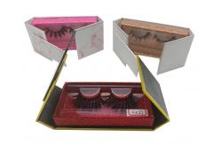 China Magnetic Closure Foldable Eyelash Packaging Rigid Gift Box For Luxury Gift Sets supplier