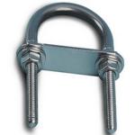 Zinc Plated Carbon Steel Horseshoe Shaped Bolts Galvanized U Type Bolt M6 50mm for sale