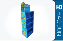 China Folding Pop Up Cardboard Display Stands / Supermarket Cardboard Pos Displays supplier