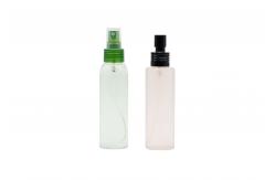 China 120ml Recyclable Fine Empty Clear Plastic Mist Spray Bottle supplier