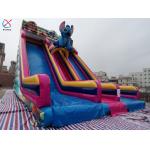 Factory Inflatable Lilo & Stitch Slide Castle Inflatable Double Dry Slides