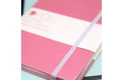 China Elastic Band Closure PU Leather Notebook , Premium Paper A5 Dotted Notebook supplier