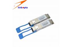 China Metal 100G QSFP28 Transceiver LR4 CWDM 10km LC Compatible With Cisco supplier