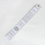 Custom Clear PVC Plastic hair extensions bags packaging With Snap Fastener for sale