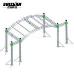 Aluminum Alloy 6061-T6 6082-T6 Lighting Tower Truss Spigot Or Bolt Type for sale