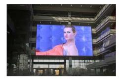China P10 Outdoor LED Video Display Advertising Display Screens With SMD3535 Led Module supplier