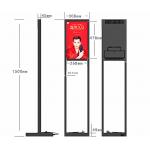 Super Slim 17 Inch Touch Screen Kiosk Free Standing Android Tablet Kiosk Stand for sale