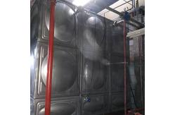 China Weld Insulated Water Tank Inside Insulated Pu Foam 1.2mm - 3mm Panel Thickness supplier