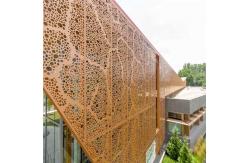 China Exterior Perforated Facade Cladding Panels ISO9001 Sound Absorption supplier