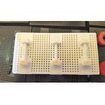 OEM White Nylon Bristle Blocks Suitable For KM/Hashima Cutter Machines for sale