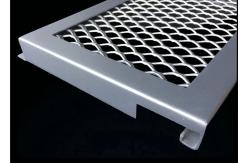 China Aluminum Expanded Metal Mesh For Cladding , Frame Expanded Metal Screen Facade supplier