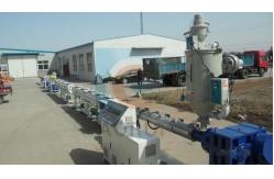 China Plastic Pipe Manufacturing Machine Single Screw PP/PE Twin Pipe Extruder supplier