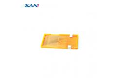 China Smooth Surface 7pcs/Box Endo Barbed Broach Endodontic Materials supplier