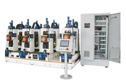 China 76mm Galvanized PLC Steel Pipe Production Line 120m/Min supplier