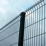 ISO9001 3d Curved Wire Mesh Fence 4ft Easily Assembly Rust Resistance for sale
