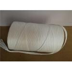 White Color Split Film Cable Filler Yarn 2mm - 30mm Diameter Winding On Tube Packing for sale