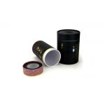 Custom Environmental Green Black Paper Tea Packing Box Silk Screen Printing for sale