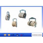 30KN Load Capacity Large Diameter Rope Pulley For ACSR Conductors for sale