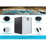 150 Watt Monocrystalline Silicon Solar Panels , Monocrystalline Solar Module for sale
