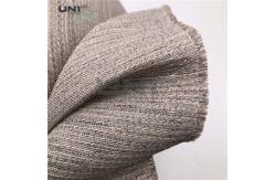 China Elastic Stiff Natural Horse Hair Interlining 160cm Width For Suit supplier