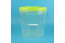 China Food Grade Clear Plastic Bucket Customized Sizes & Thickness supplier