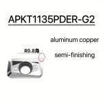 Apkt1135pder-G2 Carbide CNC Turning Inserts For Aluminum Alloy Machining Cutting for sale