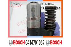 China 0414701067 0414701045 Bosch Fuel Injector For Scania Engine supplier