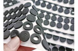 China Black Flame Retardant CR / EPDM Foam 1.5 G/cm3 Density supplier