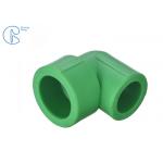Green Water Supply PN25 PPR Reducing Bend With Socket Welding Way