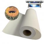 Premium Inkjet Waterproof Canvas Fabric / Matte Art Printing Poly Cotton Canvas Roll for sale