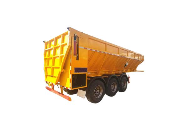 Payload 60T Tipper Semi Trailer Conveyor Belt Dump Semi Trailer Vehicle