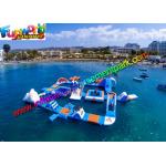 Floating Inflatable Water Parks  , Giant  0.9mm Inflatable Water Toys For Hire for sale