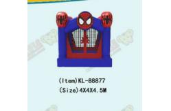 China Spider-Man Inflatable Castle Bouncer Kids Fun Park Playground supplier