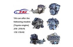 China Second Hand 2TR Complete Used Japanese Engines With Gearbox supplier