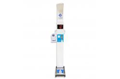 China 10.2 Inch Coin Operated Height And Weight Scales Body Fat Composition Machine supplier