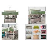 Chicken Farm Egg Tray Carton Paper Reciprocating Molding Machine for sale