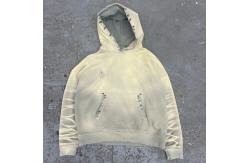 China Custom Mens Blank Hoodie with Heavyweight 400 gsm 500 gsm 600 gsm Fabric supplier