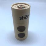 Biodegradable Food Paper Tube Packaging Fettuccine With Window for sale