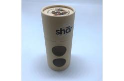 China Biodegradable Food Paper Tube Packaging Fettuccine With Window supplier