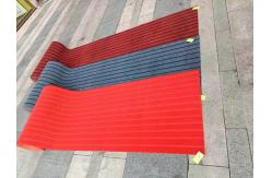 China Non Slip Washable Door Rug 900mm Width With Rolled Spacer Pile supplier