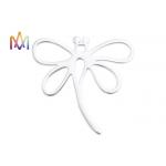 OEM ODM Dragonfly Shaped Hollow Style Pendant DIY Metal Charms for sale