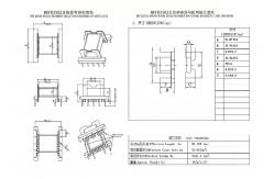 China BEFD2502 EFD25 Horizontal 5+5 PIN Power Transformer 220v To 110v supplier