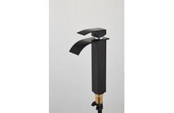 China Black SUS Spray Paint Basin Above Counter Wash Basin Faucet supplier