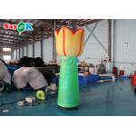Giant 3d Inflatable LED Flower Lighting Toy Custom Plant Fungus Flower Advertising Modeling