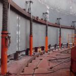 Hydraulic Jack Three-Stage Tank Lifting Machine with Powerful Hydraulic System for sale