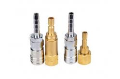 China Industrial Brass Pneumatic Quick Coupling 1.0Mpa For Ship Building supplier