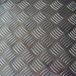 ASTM Full Hard 600 - 1500mm Hot Rolled Gi Chequered Plate For Anti Slip Stairs for sale