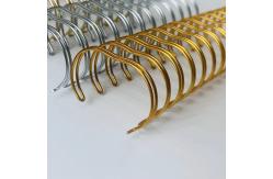 China 25.4mm Nylon Coated Double Loop Binding Wire For Picture Album supplier