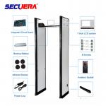 Visual Audible Alarm Pass Through Metal Detector 255 Level Sensitivity
